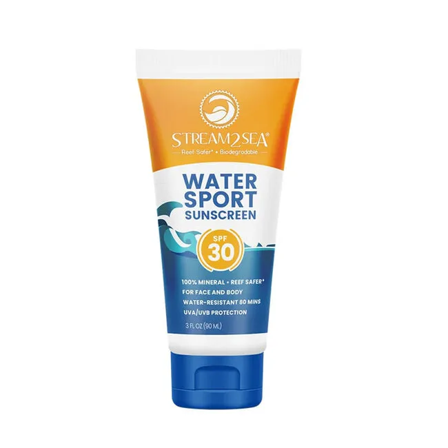 Stream2Sea Protector solar deportivo SPF 30
