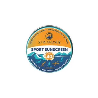 Stream2Sea Protector solar deportivo SPF solar 40 bálsamo de zinc (83 ml)