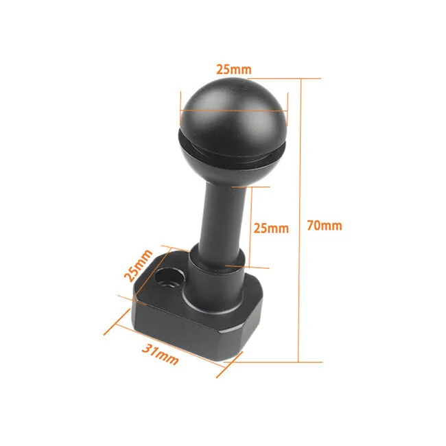 OrcaTorch M03 Kugelgelenk für D810V, D810, D900V und D910V