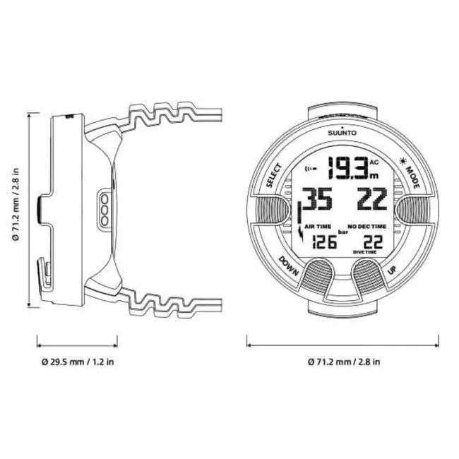 Suunto Vyper Novo dive computer  (END OF LIFE)