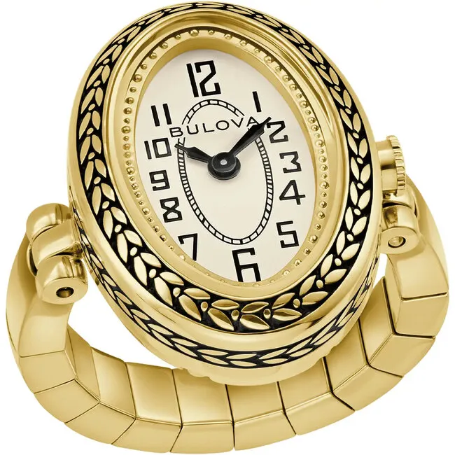 Bulova 97L188 Art Deco Ring