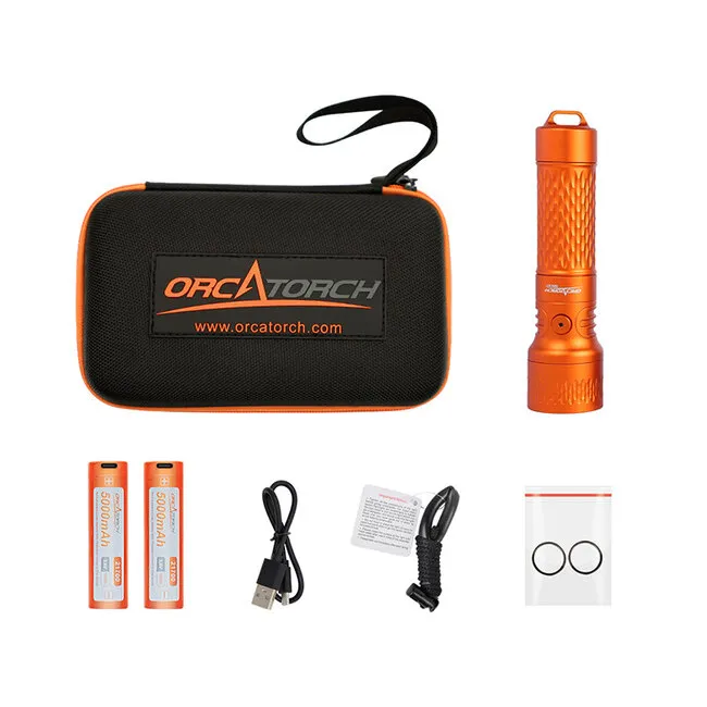 OrcaTorch ORCA7 (avec batterie supplémentaire)