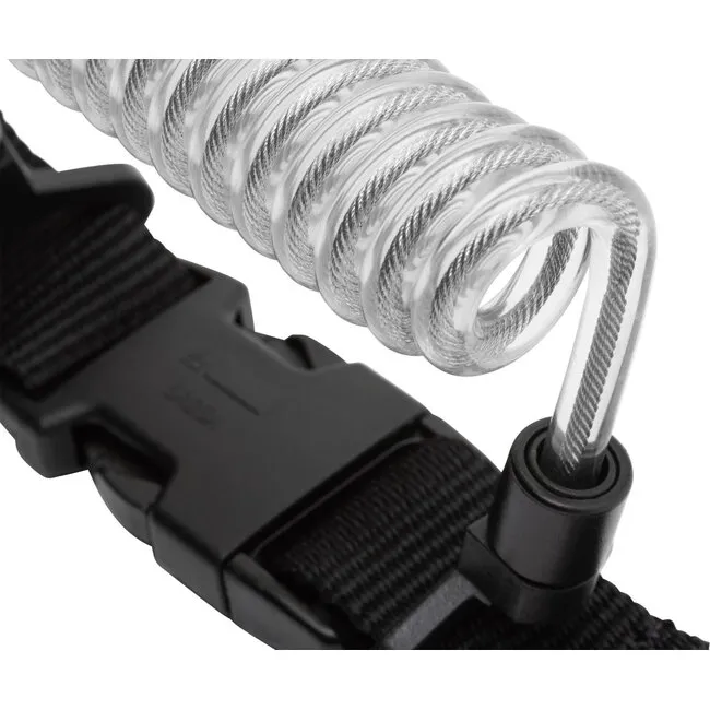 Cressi Spiralkabel mit Karabinerhaken