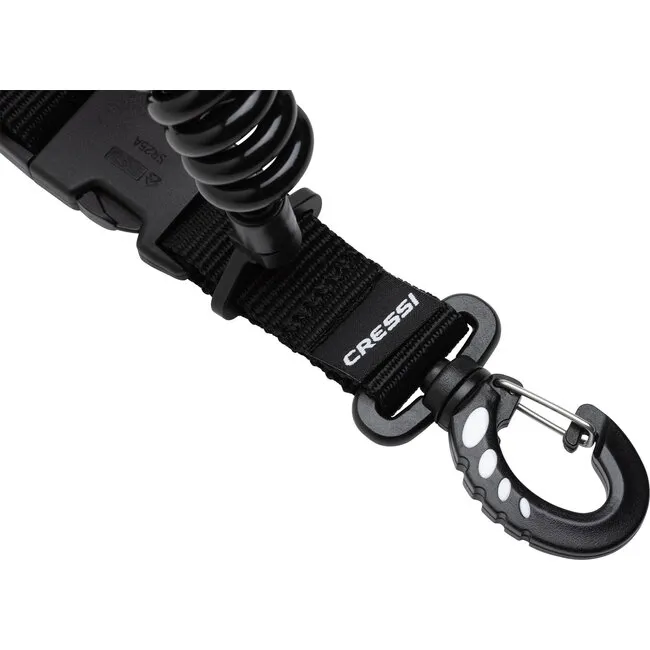 Cressi Spiral Lanyard With Ring