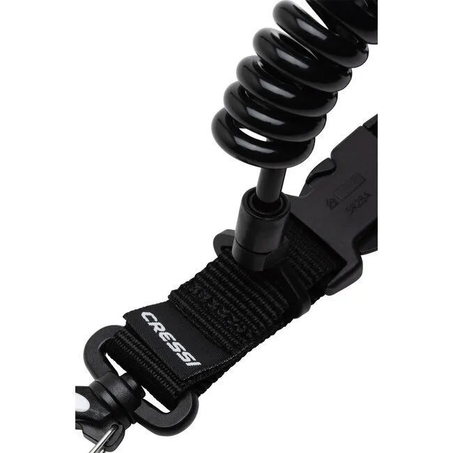 Cressi Spiral Lanyard With Ring