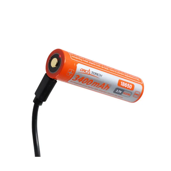 OrcaTorch Spare Battery D530 and D530V (USBC-port)
