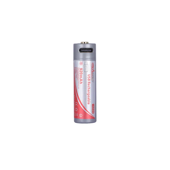 OrcaTorch Spare Battery D560 and SD03 (USBC-port)
