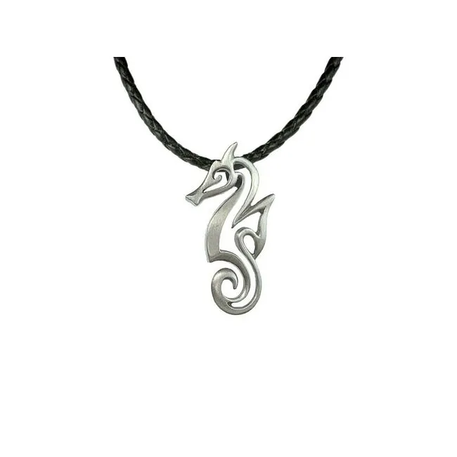 Big Blue by Roland St John Pewter Pendants - "Polo" Seahorse