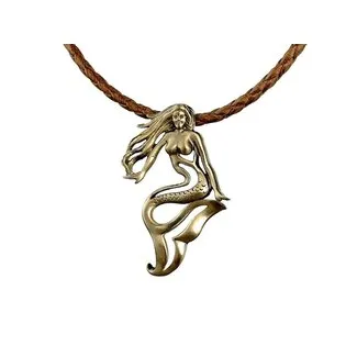 Big Blue by Roland St John Bronze Pendants – “Lorelei” Mermaid