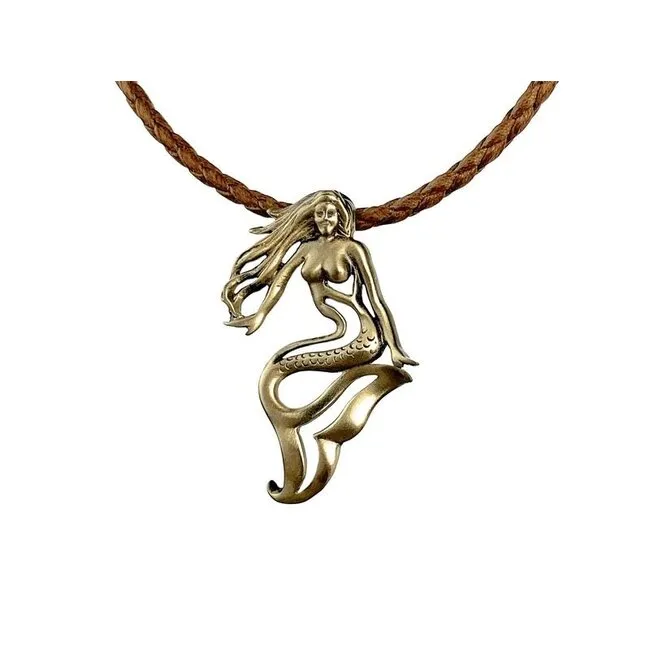 Big Blue by Roland St John Bronze Pendants – “Lorelei” Mermaid