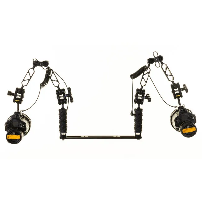 Sea and Sea DUAL Medium Arm und Tray Set mit YS-D130R PRO Set mit Blitz