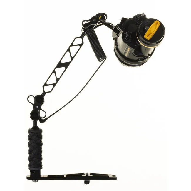 Sea and Sea Einzelset mit YS-D130R-Blitzgerät – Arm & Schiene