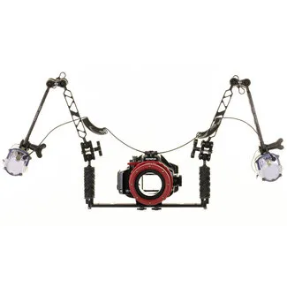 Sea and Sea DUAL Large Arm und Tray-Set mit YS-01 Solis Blitz Sea and Sea DUAL Large Arm und Tray-Set mit YS-01 Solis Blitz