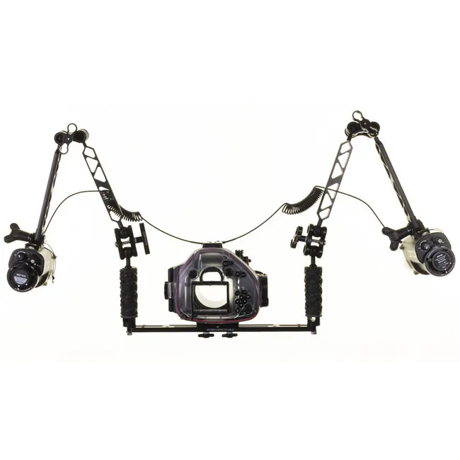 Sea and Sea DUAL Large Arm und Tray-Set mit YS-01 Solis Blitz