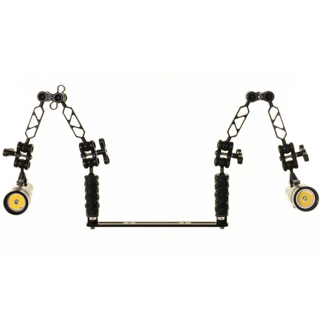 Sea and Sea DUAL Medium Set BALL Mount - With LX-2400 SW PHOTO VIDEO LIGHTS