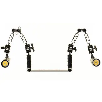 Sea and Sea DUAL Medium Set BALL Mount - With LX-4000 SW PHOTO VIDEO LIGHTS