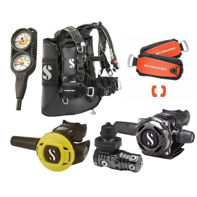 Scubapro Hydros 2 A700 Carbon Set Standard