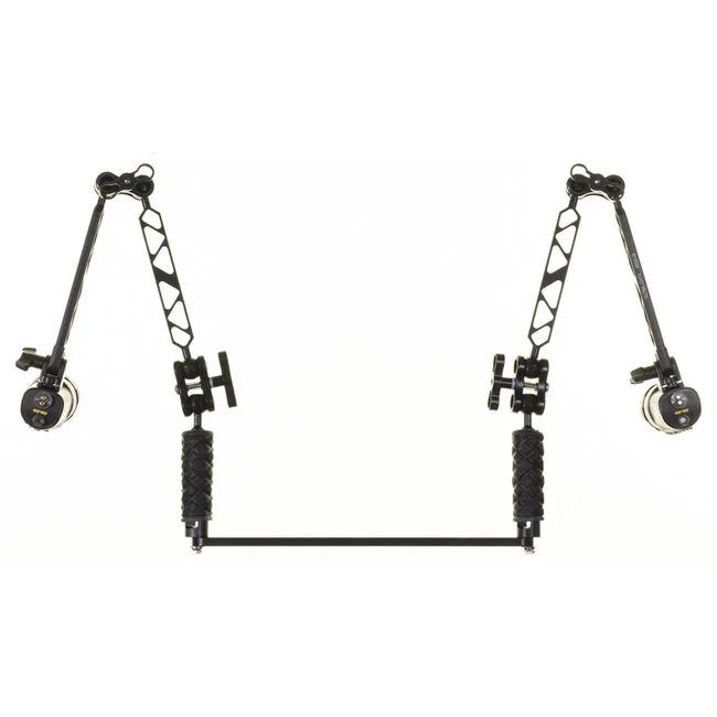Sea and Sea DUAL Large Set YS Mount - With LX-4000 SW PHOTO VIDEO LIGHTS