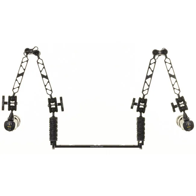 Sea and Sea DUAL Large Set BALL Mount - With LX-1200 SW PHOTO VIDEO LIGHTS