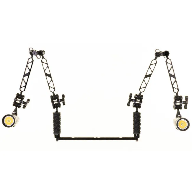Sea and Sea DUAL Large Set BALL Mount - With LX-4000 SW PHOTO VIDEO LIGHTS