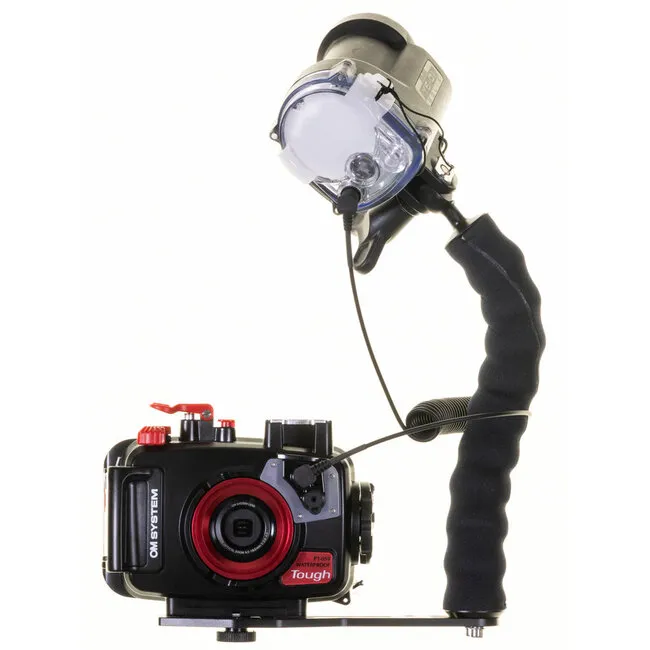 Sea and Sea Adventure Arm Set with OM SYSTEMS TG-7 and YS-01 Solis STROBE