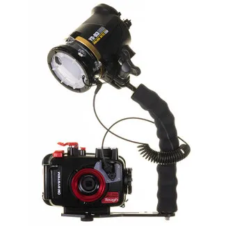 Sea and Sea Adventure Arm Set with OM SYSTEMS TG-7 and YS-D3 DUO STROBE