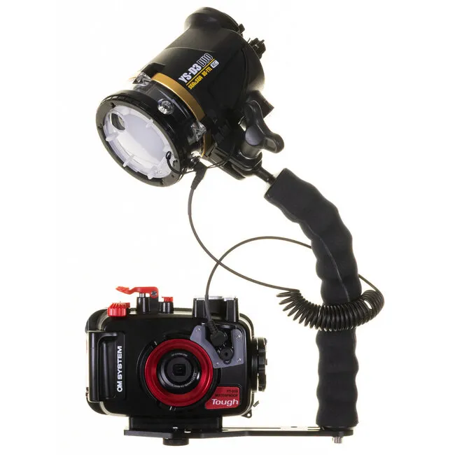 Sea and Sea Adventure Arm Set with OM SYSTEMS TG-7 and YS-D3 DUO STROBE