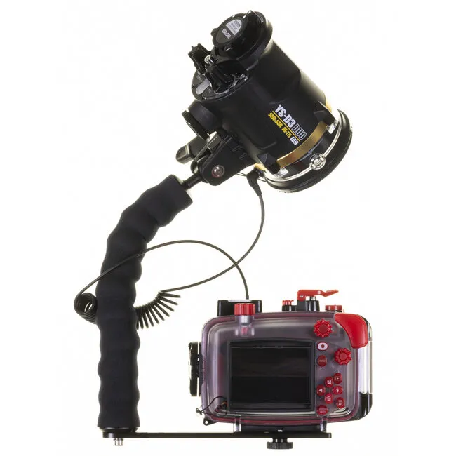 Sea and Sea Adventure Arm Set with OM SYSTEMS TG-7 and YS-D3 DUO STROBE