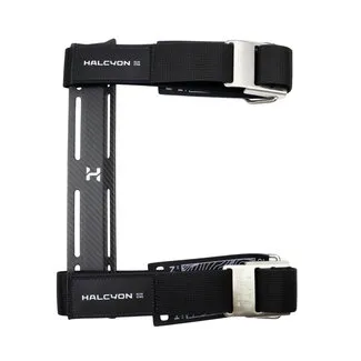 Halcyon Carbon Fiber Single Tank Adapter (STA) w/Cam Straps