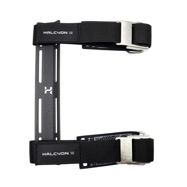 Halcyon Carbon Fiber Single Tank Adapter (STA) w/Cam Straps