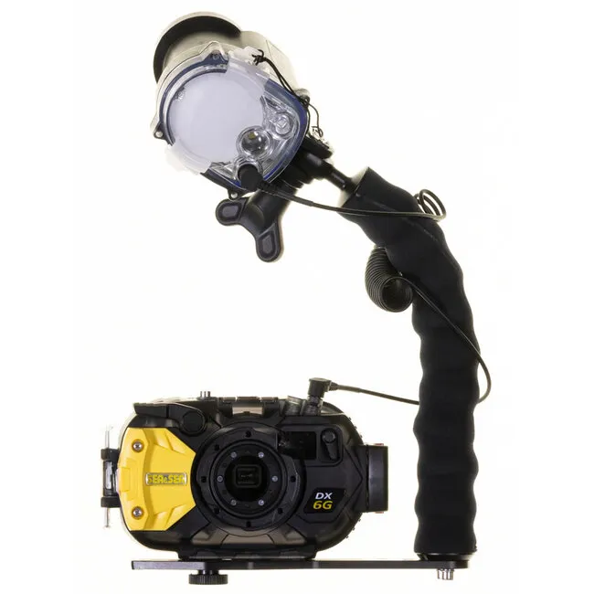 Sea and Sea Adventure Arm Set with Ricoh WG-80, DX-6G housing and YS-01 Solis STROBE