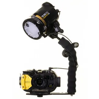Sea and Sea Adventure Arm Set with Ricoh WG-80, DX-6G housing and YS-D3 DUO STROBE