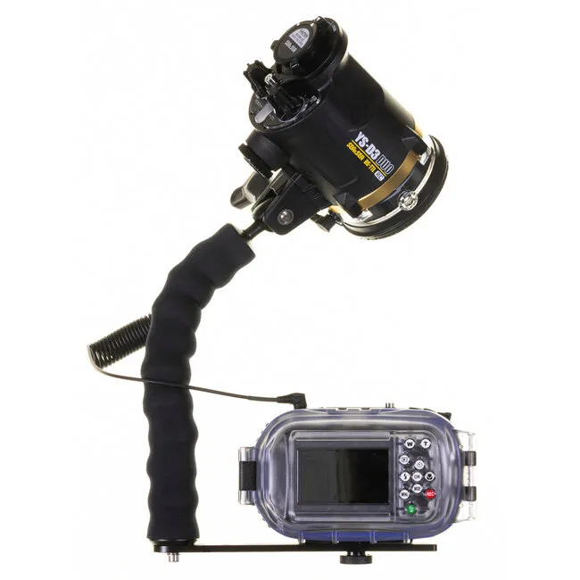 Sea and Sea Adventure Arm Set with Ricoh WG-80, DX-6G housing and YS-D3 DUO STROBE