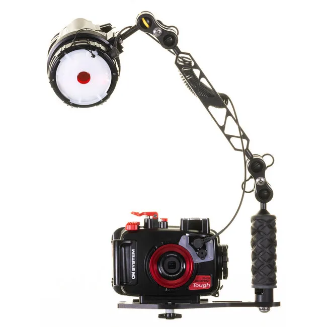 Sea and Sea Single Set with OM SYSTEMS TG-7 and YS-D130R PRO STROBE