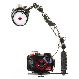 Sea and Sea Single Set with OM SYSTEMS TG-7 and YS-D130R STROBE