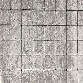 Kijlstra Betonstraatsteen Half 10,5x10,5x6 cm - Grijs/Zwart - Kijlstra