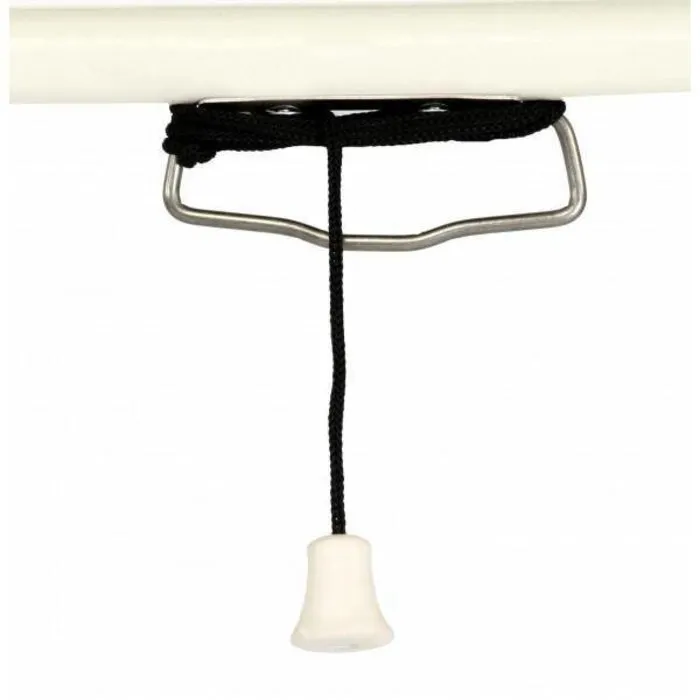 Elite Screens Elite Screens Manual 120 inch 4:3 Handmatig Projectiescherm (244 x 183 cm) – MaxWhite® Doek, Pull-Down Beamerscherm met Witte Behuizing voor Wand- en Plafondmontage (Model M120XWV2)