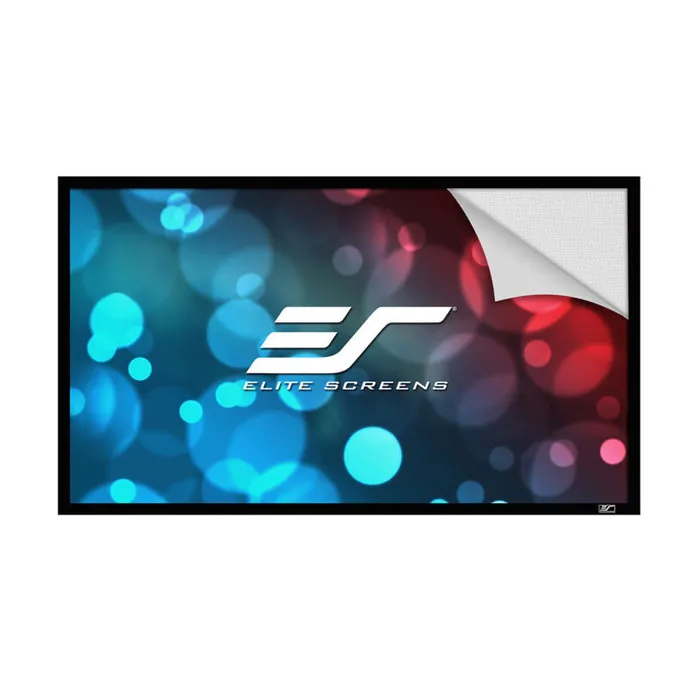 Elite Screens Elite Screens ER120WH1-A1080P3 120 inch Actoustic Projectiescherm