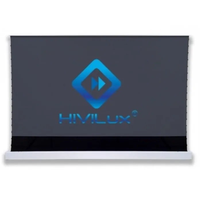 HiViLux HiViLux Floor Up ALR UST Tab Tension 100" 221x124cm (16:9) Elektrisch Projectiescherm