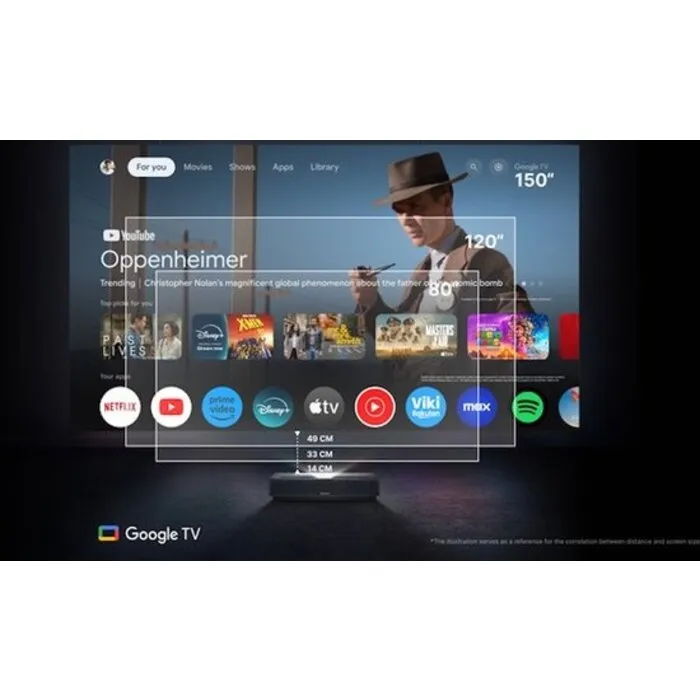 Formovie Formovie Cinema Edge Ultra Short Throw 4K Google TV