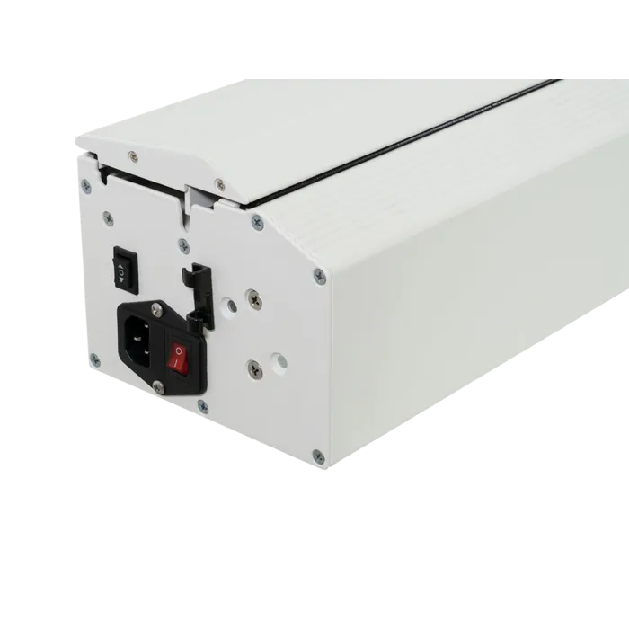 Elite Screens Elite Screens Kestrel Tab-Tension 2 CLR 101 inch Elektrisch Floor-Up Projectiescherm (224 x 126 cm) – StarBright CLR (UST) Witte behuizing