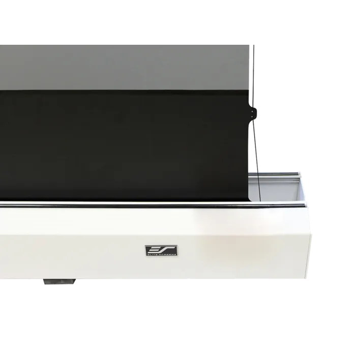 Elite Screens Elite Screens Kestrel Tab-Tension 2 CLR 101 inch Elektrisch Floor-Up Projectiescherm (224 x 126 cm) – StarBright CLR (UST) Witte behuizing