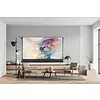 Elite Screens Elite Screens Kestrel Tab-Tension 2 CLR 101 inch Elektrisch Floor-Up Projectiescherm (224 x 126 cm) – StarBright CLR (UST) Witte behuizing