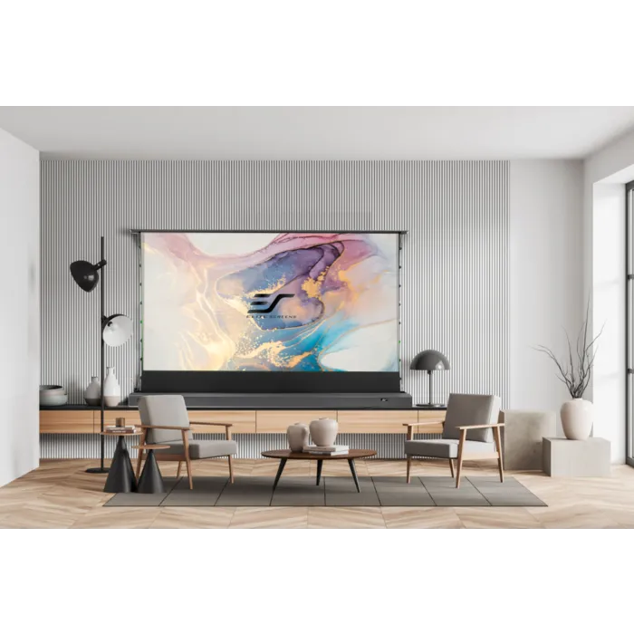 Elite Screens Elite Screens Kestrel Tab-Tension FLOOR-UP 3 CineGrey 4D