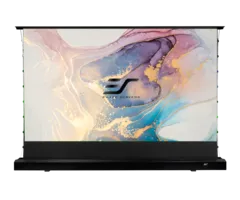 Elite Screens Elite Screens Kestrel Tab-Tension 102 inch Elektrisch Floor-Up Projectiescherm (226 x 127 cm) – CineGrey 4D (ALR)