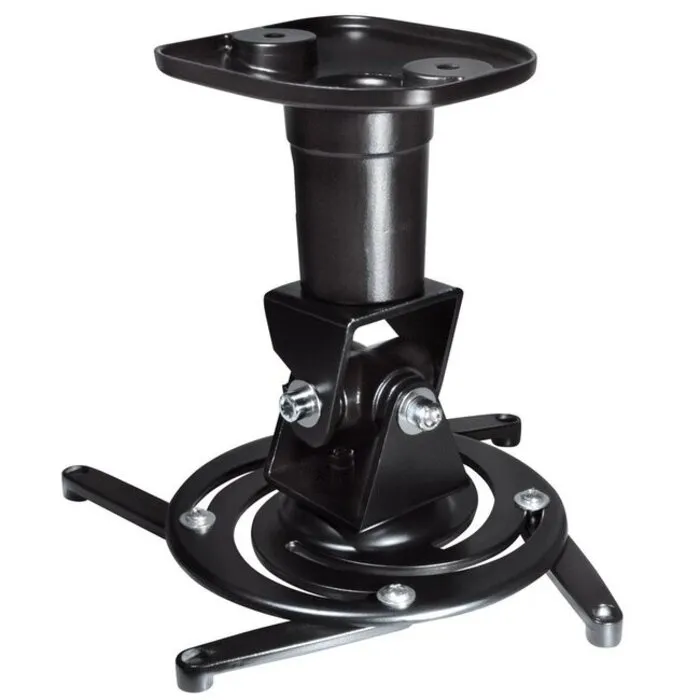 Universele Beamerbeugel Wit – 22,5 cm  Zwart