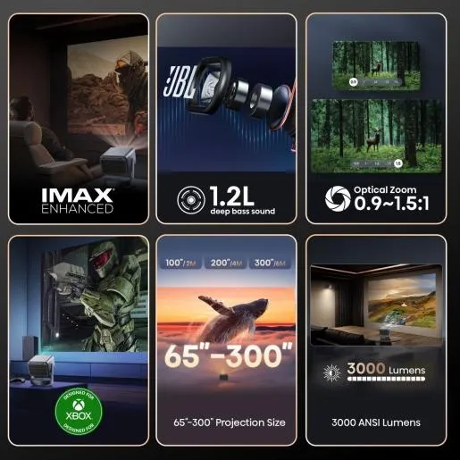 Hisense Hisense C2 Ultra 4K Smart Mini Projector