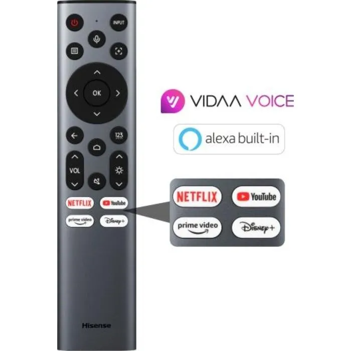 Hisense Hisense C2 Pro - 4K - 2600 ANSI Laser Projector - Triple Laser - Dolby Vision - Smart Projector