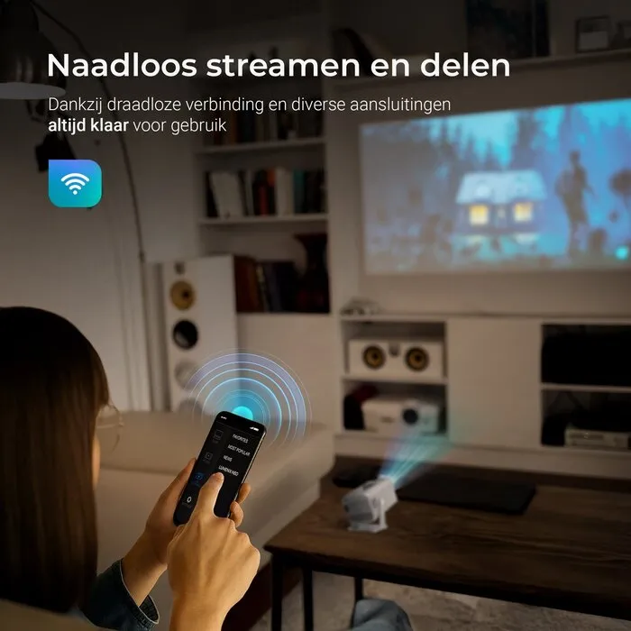 Lumenix Lumenix NEO Wit – Full HD Smart Beamer 1080p