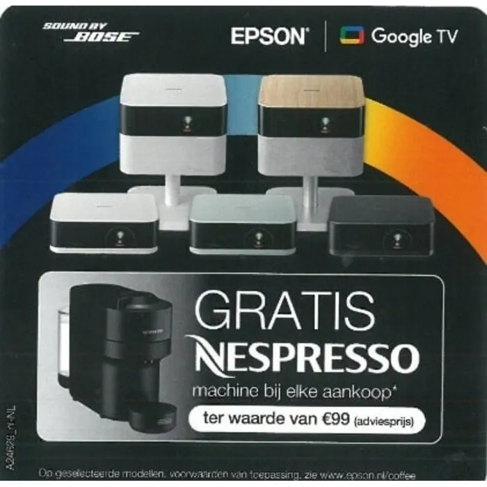 Epson Epson Lifestudio EF-61R Rozenkwarts Beamer - FHD - 700 Lumen